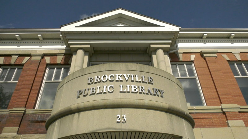 The Brockville Public Library. (Nate Vandermeer / CTV News Ottawa)