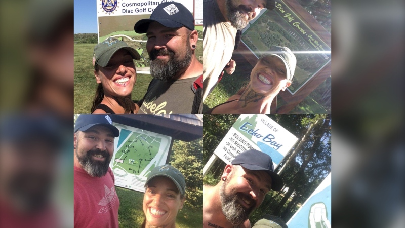 Jeri-Anne Brownbridge and Arlen Nickel are touring every single disc golf course in Saskatchewan this summer. (Courtesy: Jeri-Anne Brownbridge)