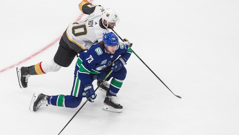 Canucks play Golden Knights on Aug. 29