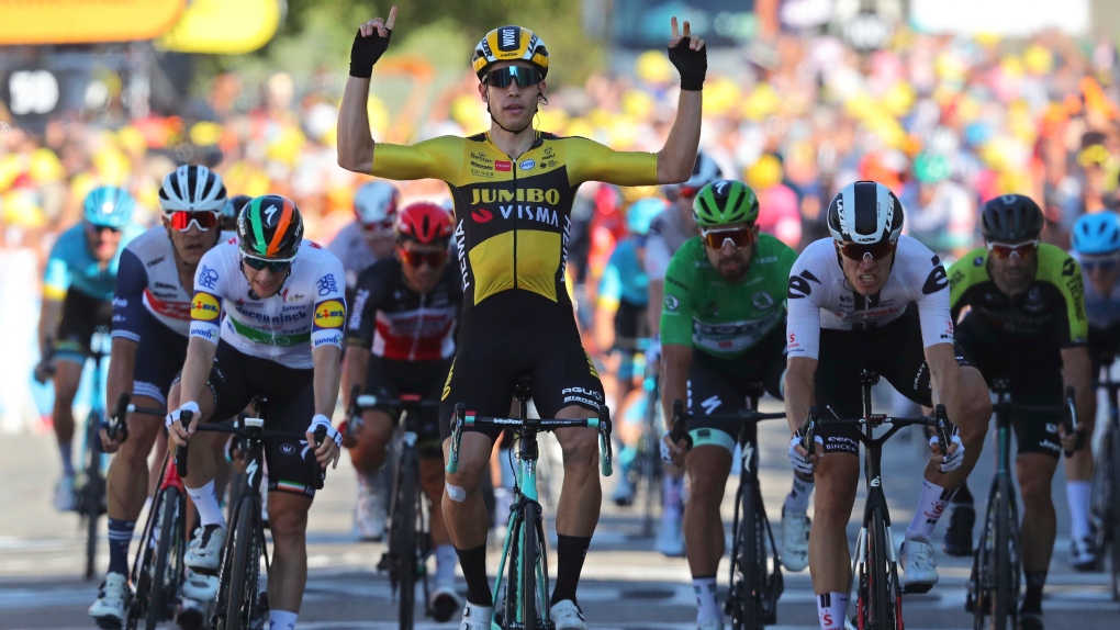 Wout Van Aert wins Tour de France stage 5
