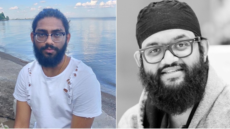 Kamal Kumar Kristipati, left, and his brother Pavan Kumar Kristipati, right, drowned while trying to save another child in distress at a Toronto beach. (Supplied)

