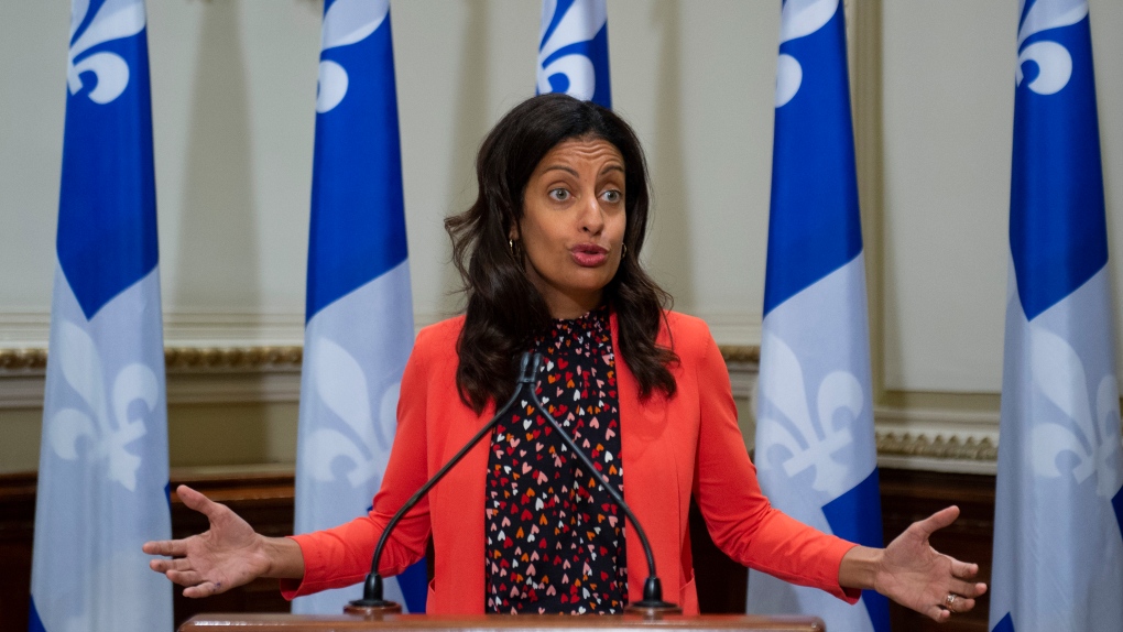 Quebec Liberal Leader Dominique Anglade