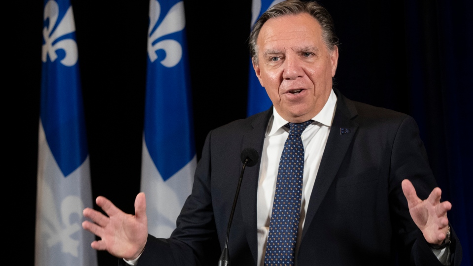 Quebec Premier Francois Legault