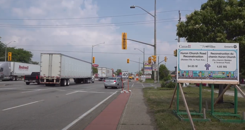 Huron Church Road reconstruction process nearly complete 