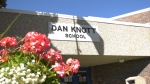 Dan Knott school exterior. Sept. 9, 2020. (CTV News Edmonton)
