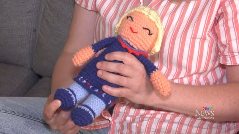 Toddler gets doll replica of Bonnie Henry
