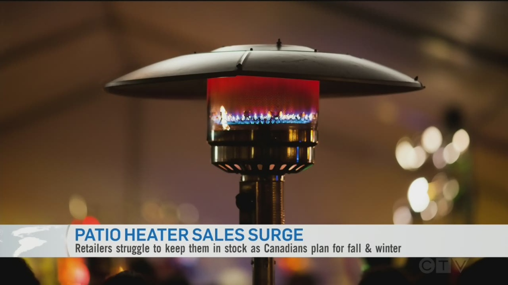 Patio Heater S Surge Ahead Of The, Patio Heaters Toronto In Stock