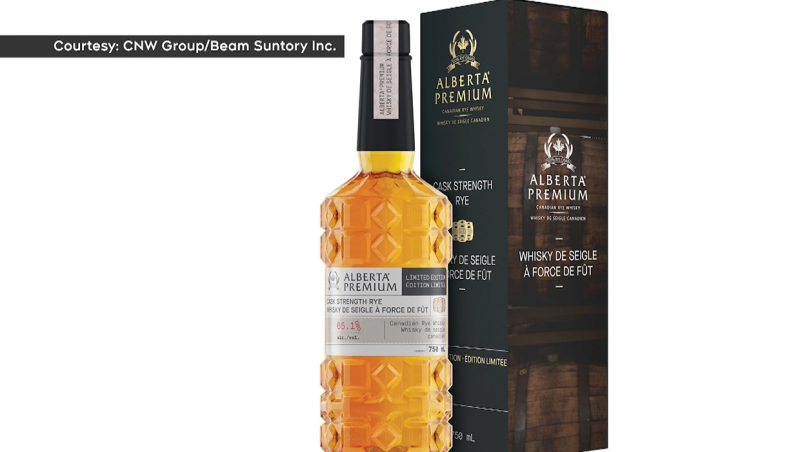 The Whisky Bible has named Alberta Premium Cask Strength Rye the World Whisky of the Year (supplied)