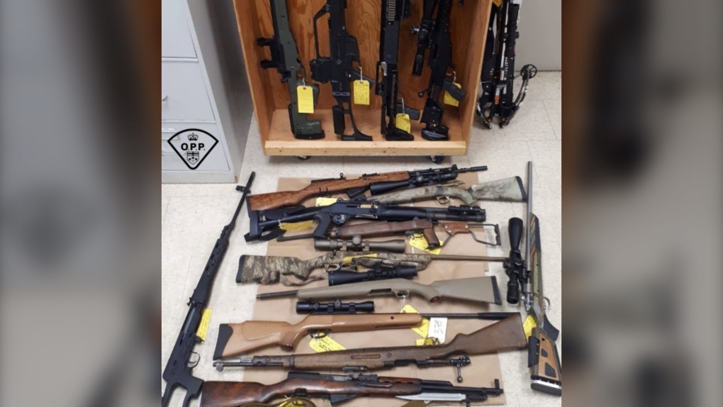 Weapons seized