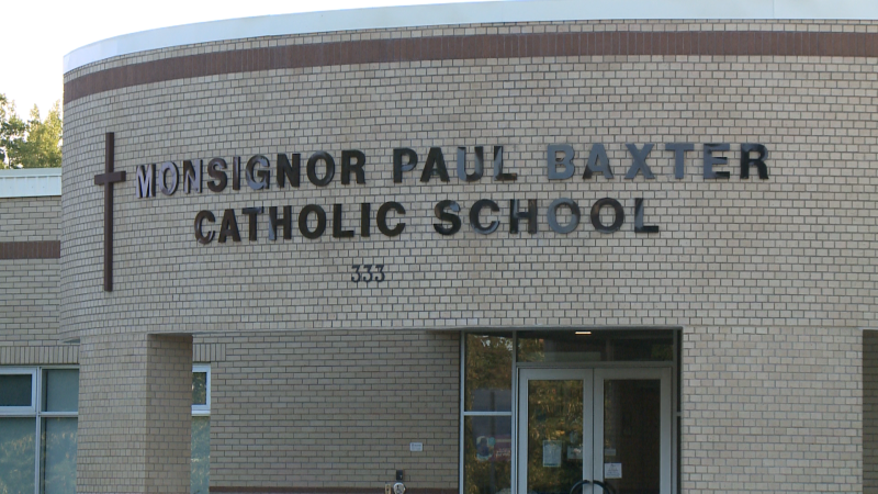 Ottawa Public Health has declared a COVID-19 outbreak at Monsignor Paul Baxter elementary school in Barrhaven.
