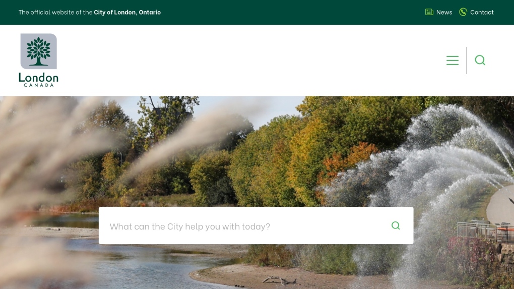 New City of London website