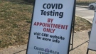 COVID-19 tests will be offered by appointment only starting Sept. 24 at Kitchener's drive-thru testing site (Dan Lauckner / CTV News Kitchener)