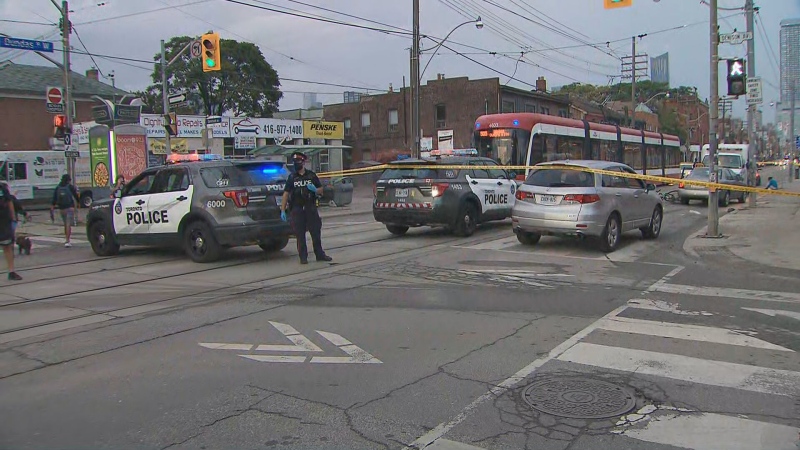 Toronto police are investigating after a cyclist was struck and killed downtown.