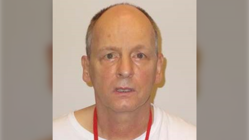 Scott Jones, 56, is wanted on a Canada-wide warrant for being unlawfully at large, Victoria police said in a news release Friday night. (Victoria Police Department)