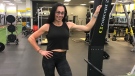 Jennifer Summerfield, Ms. Health and Fitness 2020 contestant on Sept. 27, 2020. (Jordyn Read/CTV London)