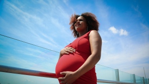 A pregnant woman is seen in this undated stock image. (Photo by Dahlak Tarekegn from Pexels)