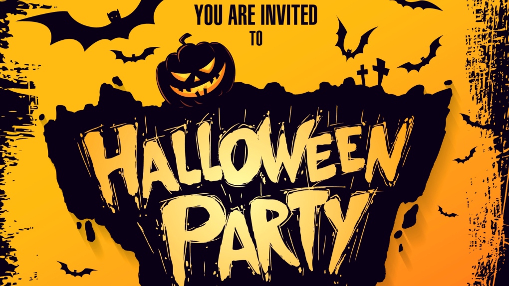 Halloween party invite