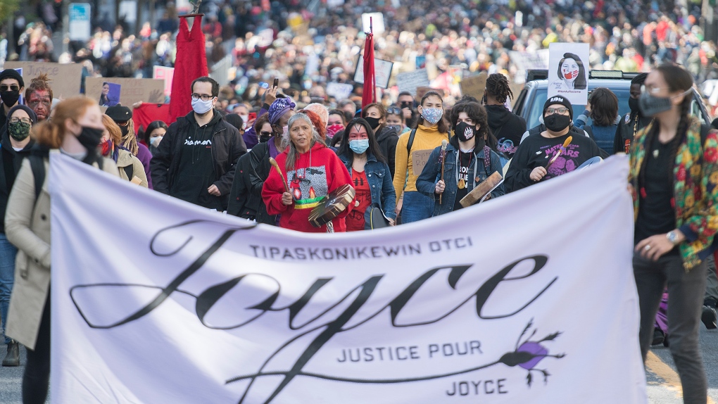 Justice for Joyce march in Montreal
