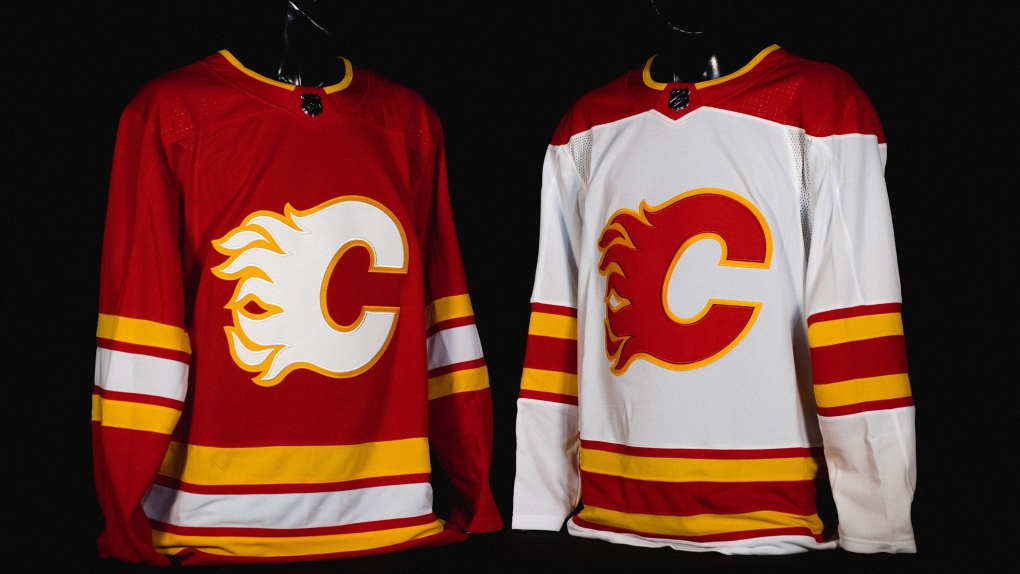 Calgary Flames, jerseys, unifrom