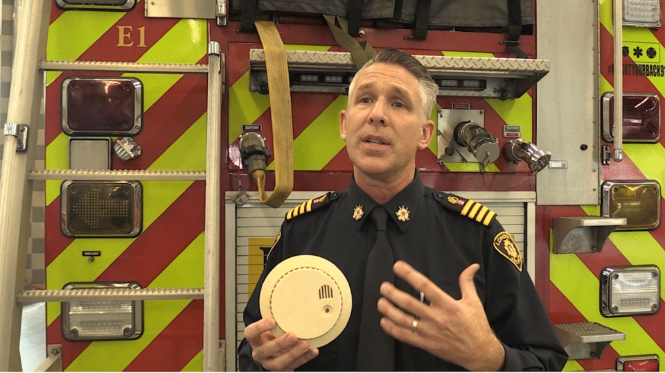 Deputy Fire Chief of Fire Prevention, Matt Hepditc