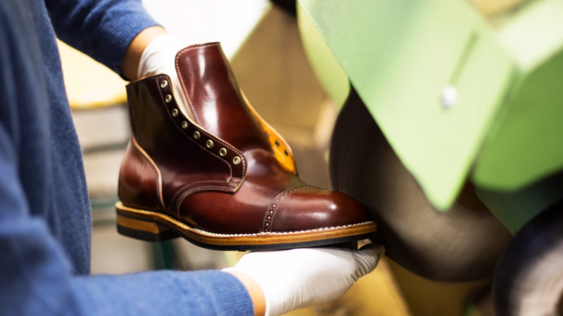 A Viberg shoe is seen in this photo from the company's website.