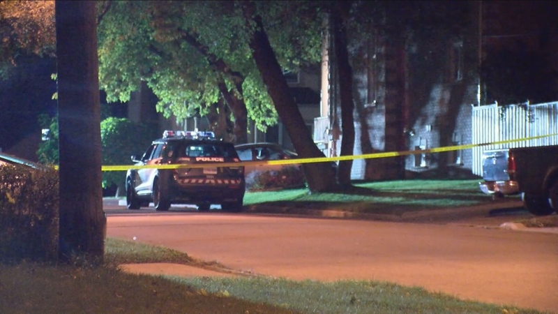 Police are investigating a fatal shooting in the city's Lawrence Manor neighbourhood. 