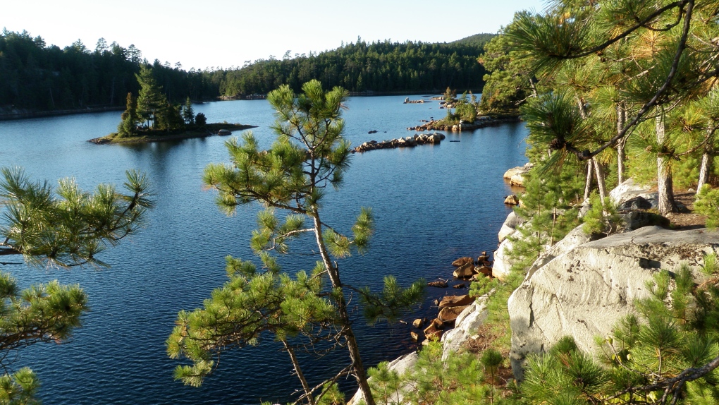 Wolf Lake in northeastern Ontario