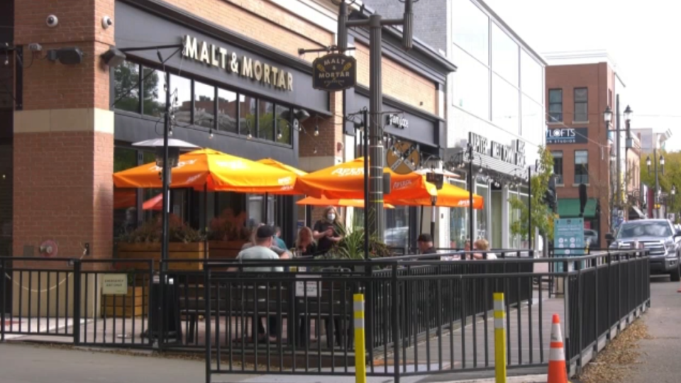 Whyte Ave. patios