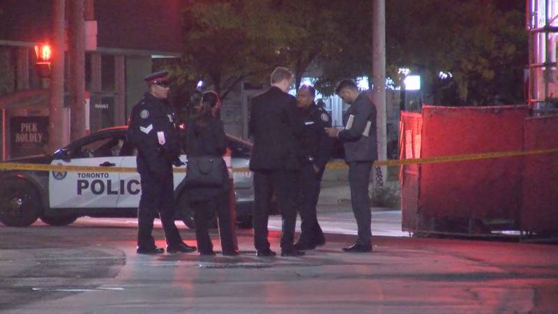 A 21-year-old man has serious injuries after a downtown stabbing early Sunday morning. 