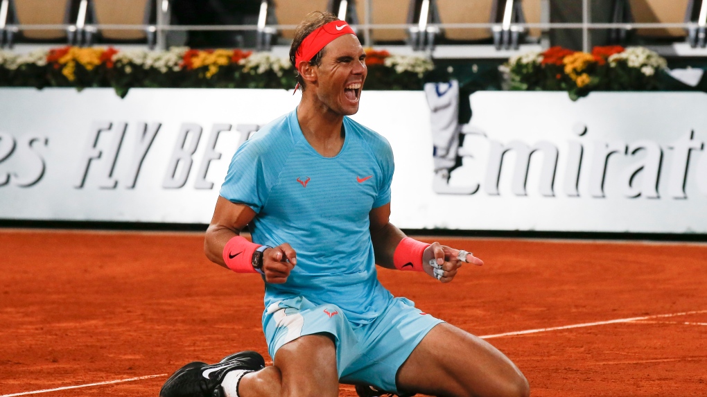Perfect In Paris Nadal Overwhelms Djokovic To Tie Federer Ctv News
