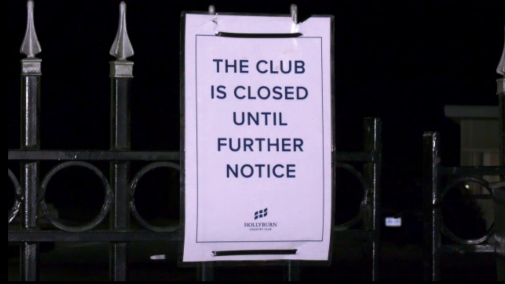 Hollyburn country club closed