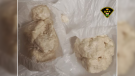 An image from the OPP showing drugs seized at a home in Pembroke on Oct. 9, 2020. (Photo submitted by Ontario Provincial Police)