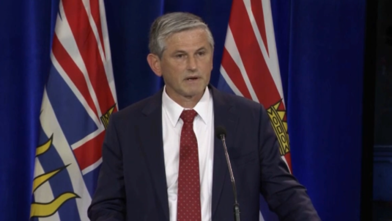 BC Liberal leader Andrew Wilkinson apologies over sexist comments made by Thorthwaite, Oct. 13, 2020.