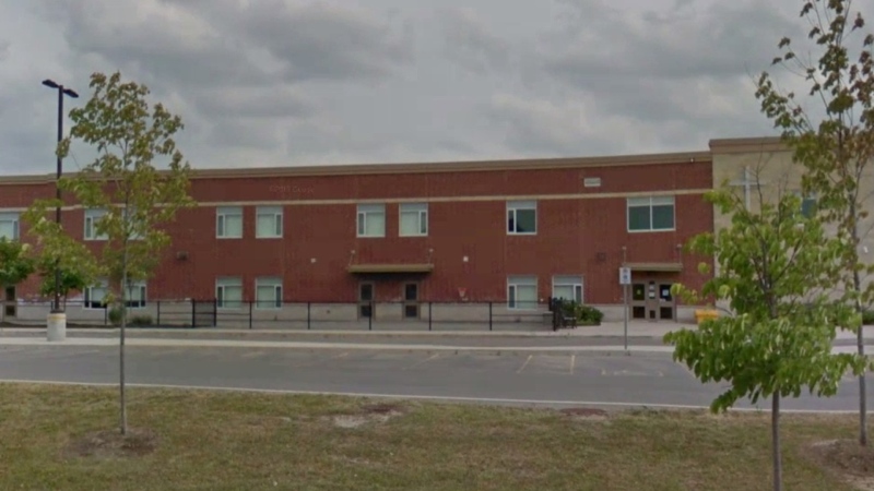 Holy Name Catholic Elementary School is shown in a Google Streetview image.