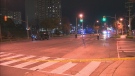Toronto police are investigating after a pedestrian was struck by a vehicle in North York.