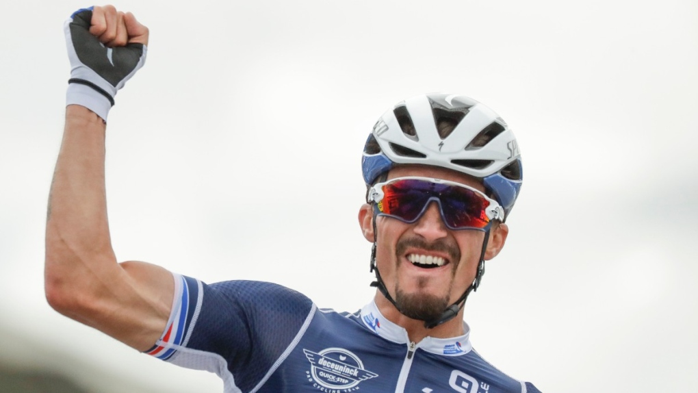 Alaphilippe at the world championships in Sept.