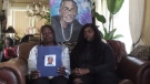 The family of Jerome Allen appear in a video about the case. (Courtesy Windsor police)