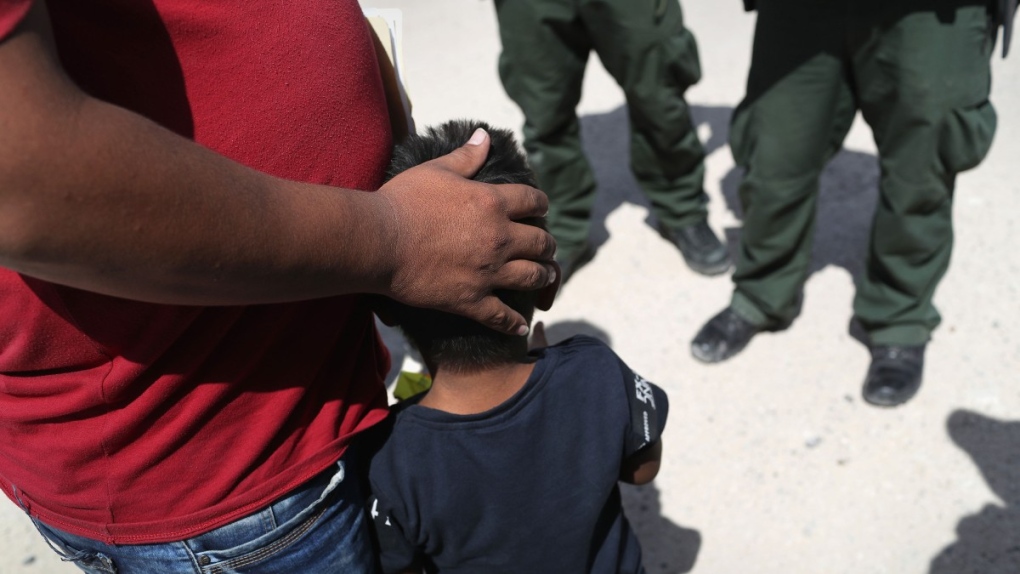 Father and son from Honduras taken into custody