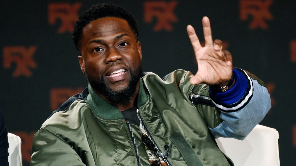 Kevin Hart during an interview in Pasadena, Calif.