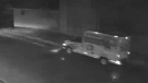 Police say this U-Haul truck was seen at a business in Guelph-Eramosa Township around the time suspects stole copper wire (Supplied: OPP)