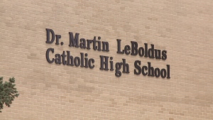 Dr. Martin Leboldus High School in Regina. (File image)