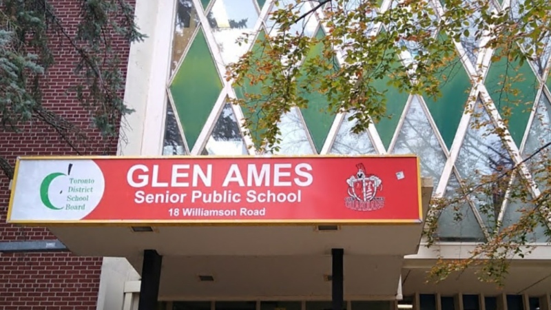Clen Ames Senior Public School is seen in a Google Streetview image.