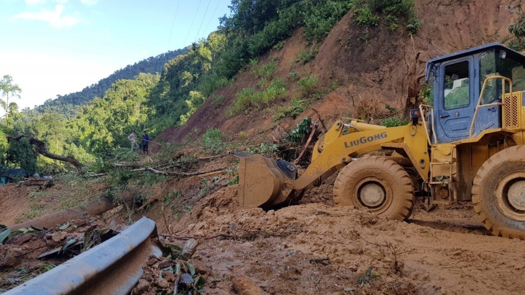 vietnam landslide