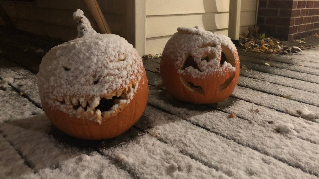Snow Pumpkins