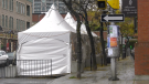 Patio tent in Ottawa