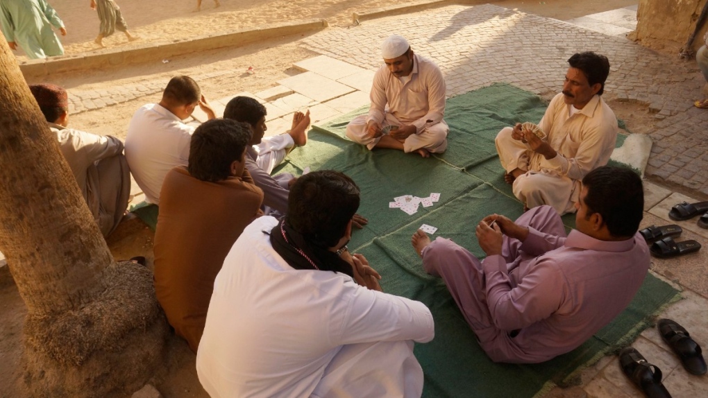 Workers in the Old City of Jiddah, Saudi Arabia