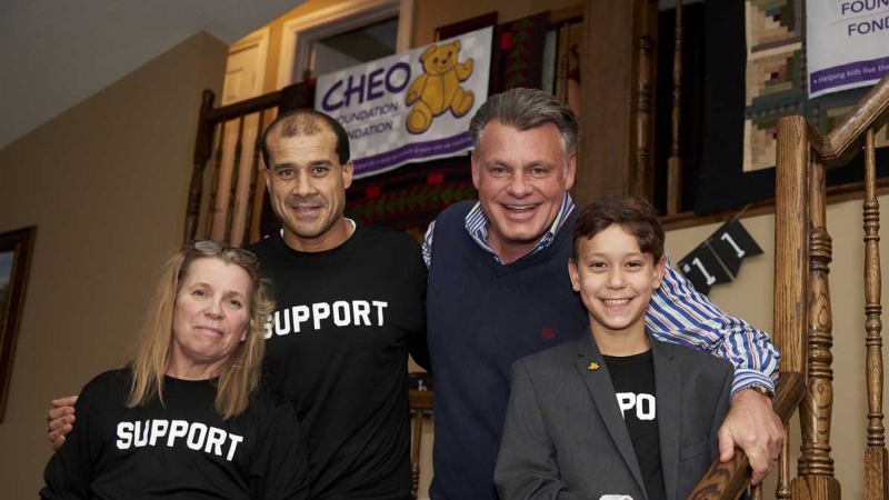 Logan Hussein is dedicating his birthday to a fundraiser for CHEO and is hoping for community support. 