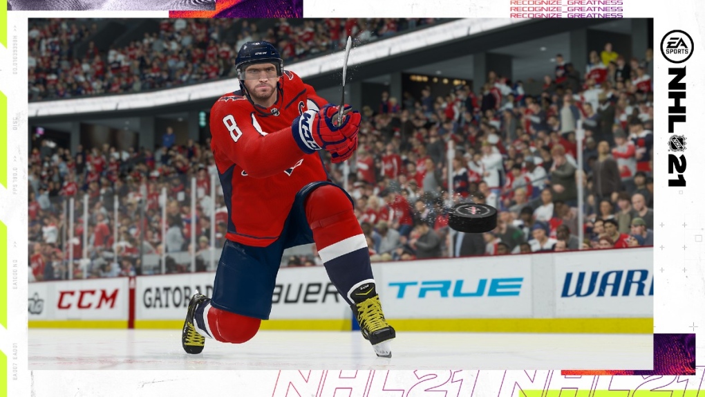 NHL 21 cover athlete Alex Ovechkin