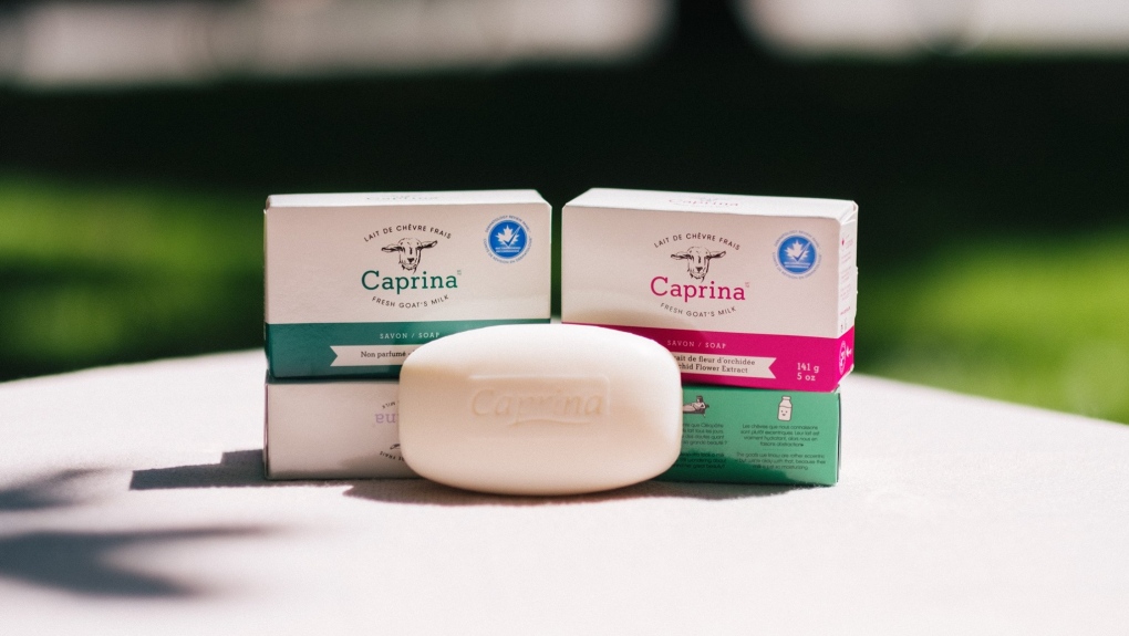 Caprina goat milk soap by Canus
