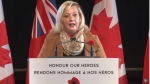 Minister of Heritage, Sport, Tourism and Culture Industries announces $3 million in funding for the inaugural Valour Games in Ottawa. (Photo courtesy: YouTube: Premier of Ontario)